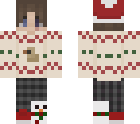 itsdaher christmas skin