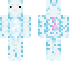 minecraft axolotl (cyan) fixed