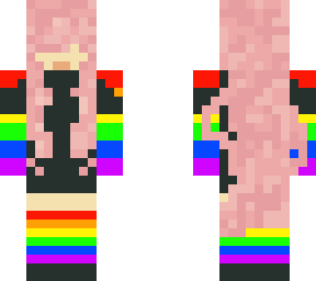 rainbow girl