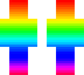 rainbow gradient (hair overlay)
