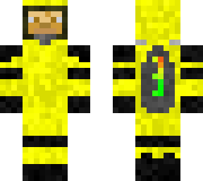 random skin in hazmat suit