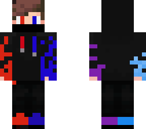 red and blue boy