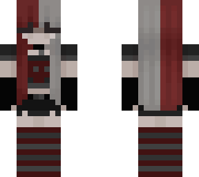 red and grey