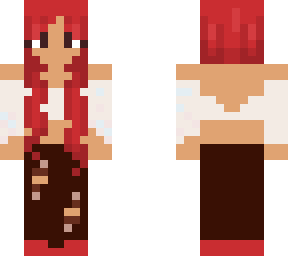 red hair