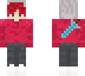 red hair beanie boy