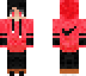 red hoodie boy