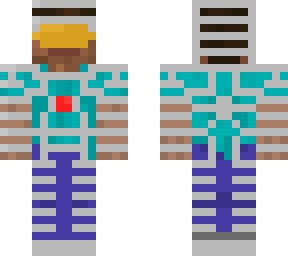 steve in an exosuit
