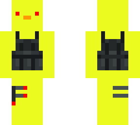 swat chicken with gun