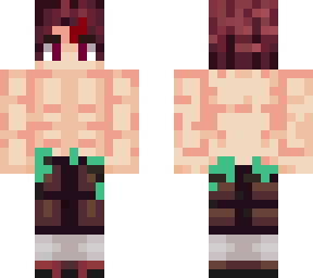 tanjiro kamado (no uniform) (fixed and better)