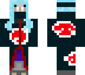 akatsuki girl with blue hair