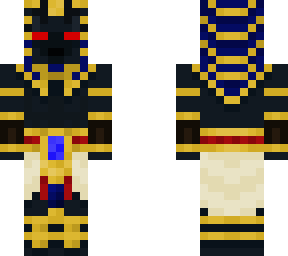 anubis, red eye modification