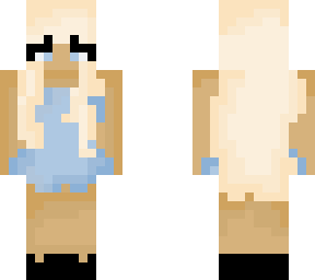 blue girl