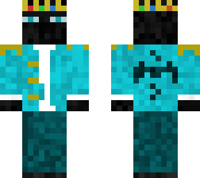 blue jacket enderman skin