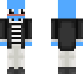 blue pepe in tuxedo credit to animeinthemoonlight