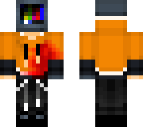 broken killer tv (with bloody hoodie)