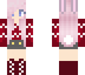 christmas bunny with bow!