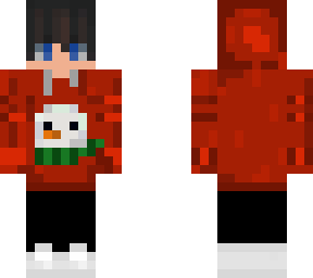 christmas skin - boy in hoodie
