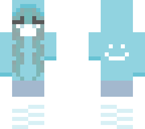 cyan girl