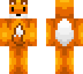 fox with backwards head