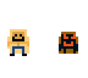 good relaxing dude and evil relaxing dude