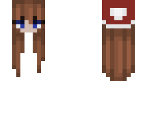 hair with santa hat