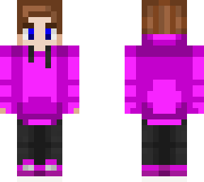 pinked (pink purpled)
