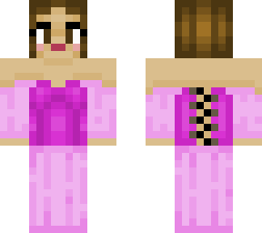 purple dress