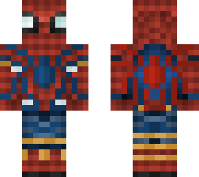 spiderman avengers suit (layered)