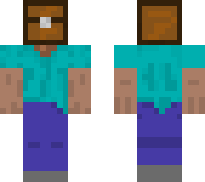 steve with chest on head