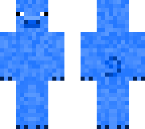 textured blue pig
