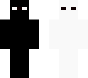 white and black entity