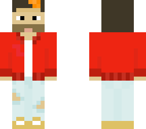 auron chaleco rojo