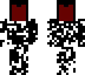 blackwhite bloody faces 2 sides