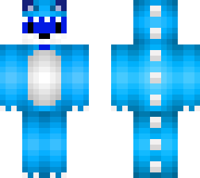 blueberry in dino costume