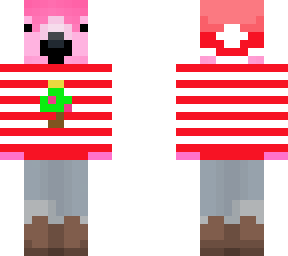 chrismas flamingo