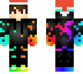 christmas rainbow dragon