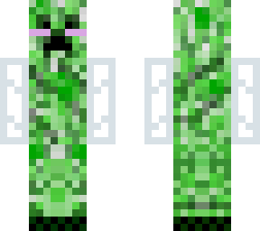 creeper got glass arms!