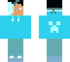 cyan dream with hanging mask