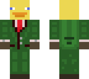 duck in a suit