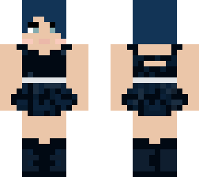 femboy blue hair version 2