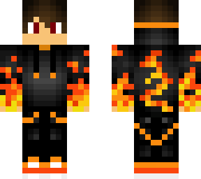 fireboy with dark red eyes