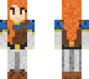 ginger dwarf knight