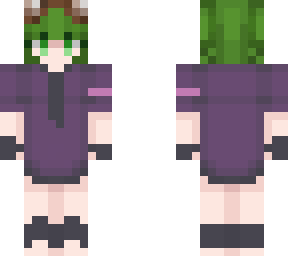 green haired elf