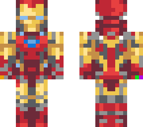 iron man with infinity stones