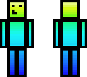 new skin, rainbow smile