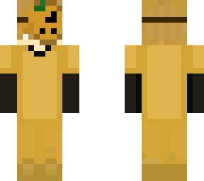 orange halloween skin