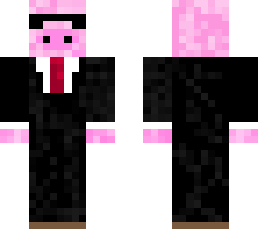 pig in a suit