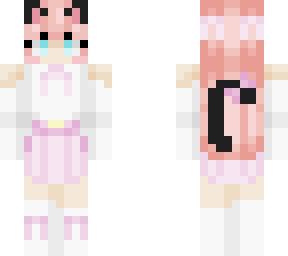 pink cat girl