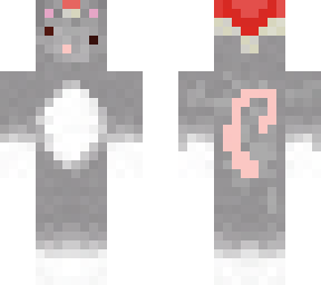 rat with santa hat