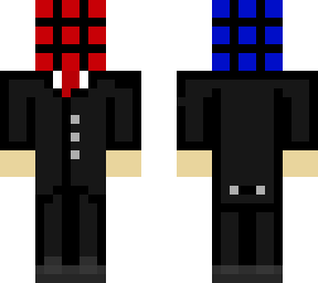 rubik's cube man with detachable suit